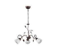 Trio Lighting Traditio Lámpara, Oxido Antiguo, 70 X 70 X 150 cm
