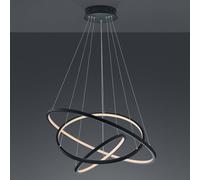 Trio Lighting Trio WiZ Aaron smart colgante LED, antracita True