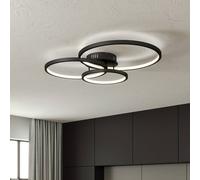 Trio Lighting Trio WiZ Aaron smart plafón LED, antracita True