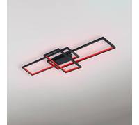 Trio Lighting Trio WiZ Thiago smart plafón 104cm antracita True