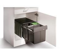 Trio Master 3 DS, Recogedor De Desechos Para Puertas Giratorias, Antracita