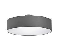 Trio Lighting Plafón Hotel, níquel mate/gris, Ø 50 cm