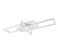 Trio Lighting Lámpara de techo Seasons madera/negro Ø 50 cm