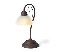 Trio R5031 Country - Lámpara de Mesa, Estilo Envejecido, 40 x 15.5 x 40 centímetros