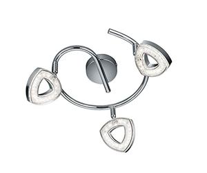 Trio R82139106 - Foco SMD LED, 4,5 W, 400 lm, 3000K metal cromo IP20