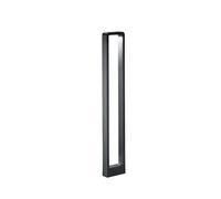 Trio Reno - Poste, bombilla incluida, COB, LED, 5 W, 330 lm, 3000 K, 230 V, A+, IP54, 100 x 16 x 5,7 cm, aluminio fundido, antracita