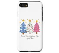 Trío Retro de árbol de Navidad It's The Most Wonderful Time Carcasa para iPhone SE (2020) / 7/8