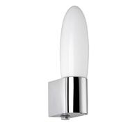Trio Serie 2808 - Aplique, bombilla incluida, G9, Halógeno, 33 W 458 lm, 2800 K, 230 V, C, IP44, 25 x 7,2 cm, metal, cromo