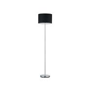 Trio Serie 4611 - Lámpara de pie, E27, 60 W, color níquel mate y negro