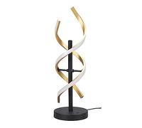 Trio, Sobremesa, Sequence incl. 1 x LED,LED,20,5 Watt,2300+3000+4000K,2600 Lm. Plástico, Blanco, Cuerpo: Aluminio pintado, Bronce mate Ø:16,0cm, A:48,5cm Regulador con sensor,Función de memoria