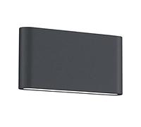 Trio Thames - Aplique de Exterior LED Integriert, 5.0 W, Antracita, 3 x 17.5 x 9 cm