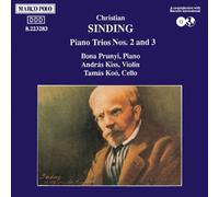 Sinding Christian - Trio X Pf N.2 Op.64, N.3 Op.87