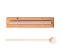 Tríos de campanas de mano de energía, 3 tonos, herramientas para profesores, recordatorio, campanillas de energía afinadas, instrumento musical con mazo, barra de energía, tubo de aluminio,