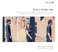 Trios pour piano de Chostakovitch, Rachmaninov, Mahler, Boulanger. Trio Monte Piano.