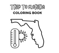 Trip to Florida Coloring Book