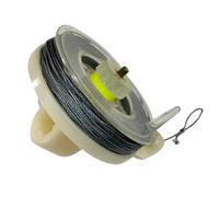 Trip Wire - Línea de seguridad reutilizable de carrete de 25 m, dispositivo de seguridad para exteriores, de detección temprana resistente a la intemperie, configuración portátil compacta para