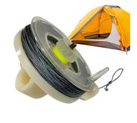 Trip Wire, Weatherproof Security Wire on Reusable Reel, Lightweight Design, Sturdy Early Warning System for Camping, Barn, Campground, Survival, Defense, Tent, Farm, Hiking, Hunting, Traps