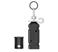 Trip Wires Alarm Device, Aluminum Trips Wire Alarms, 4.02x3.15x0.71 Inches Perimeter Protection System & Reusable Early Warning Security Tool, Safety Defense Devices for Camping, Hiking, and Outdoors