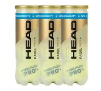 Tripack De Botes De 3 Bolas Head Padel Pro S + Variado