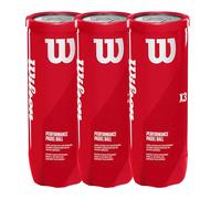 Tripack De Botes De 3 Bolas Wilson Padel Variado