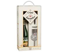 Tripel Karmeliet - Estuche de cerveza rubia Triple Karmeliet + 2 vasos