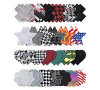 Tripetals Pegatinas para pezones con purpurina para mujer 2304-MIX25A, Multicolor 25a, Talla única