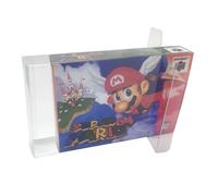 TRIPHKAR 10 Piezas Transparente Caja Juegos de Funda Cartucho Protectora para Nintendo SNES N64 Juegos Cartridge