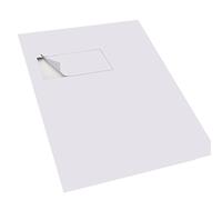 Triplast 110 x 80 mm A4 etiquetas integradas para despacho de direcciones despegables, notas de embalaje, color blanco (paquete de 1000)