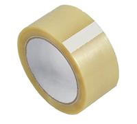 triplast 48 mm x 66 m resistente vinilo PVC paquete cinta de embalaje - transparente (Pack de 2)