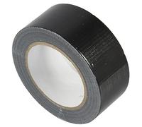 triplast 50 mm x 50 m fuerte Gaffa Duct Tape - Negro (Pack de 2)