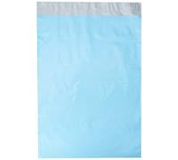 Triplast - Bolsa de plástico para envíos postales, color azul claro, color azul celeste 12" x 16"