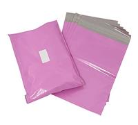 Triplast - Bolsa de plástico para envíos postales, color rosa, color rosa 19" x 29"