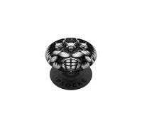 Triple aullido de Naberio PopSockets PopGrip Adhesivo
