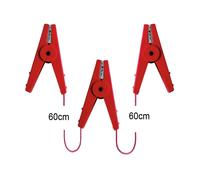 Triple cable de conexión de acero inoxidable 2x60 cm Ako Agrartechnik