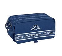Triple Carry-All Kappa 21,5 X 10 X 8 Cm Navy Blue NUEVO