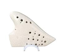 Triple Cerámica Ocarina Avanzada Ocarina Flautas Transversales Instrumento Ocarina Instrumento Musical Profesional Para Principiantes (Color : 01)