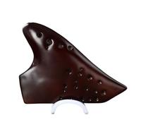 Triple Cerámica Ocarina Avanzada Ocarina Flautas Transversales Instrumento Ocarina Instrumento Musical Profesional Para Principiantes (Color : 02)