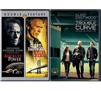 Triple Clint Eastwood Trouble With The Curve + Absolute Power & True Crime Movie Collection Film Feature pack