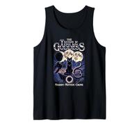 Triple Diosa Fases Lunares Gato Negro Cuervo Serpiente Wiccan Camiseta sin Mangas