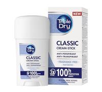 Triple Dry Crema antitranspirante | Stick contra la sudoración fuerte | 100 h de protección | 45 ml