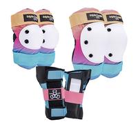 Triple Eight Serie Saver Juego de 3 Almohadillas, Unisex, Atardecer, S