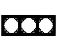 Triple Espejo Serie LOGUS90 (Negro Mate) - EFAPEL