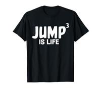Triple Jump Skip Hop Jumper Atleta Divertidos Amantes del Salto Camiseta