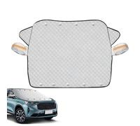 Triple Layer Shield - Car Windshield Cover for Cold Weather | Cloth Cotton Aluminum Film with Magnetic Grip, Waterproof Auto Supplies, Ice Frost Rain Protection, Winter Snow Escape Aid