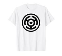 Triple Luna Rueda de Hécate Wicca Brujería Neopaganismo Camiseta gráfica económica
