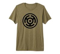 Triple Luna Rueda de Hécate Wicca Brujería Neopaganismo Camiseta Premium