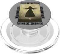 Triple Luna Símbolos Wicca 4 Elementos Bruja Neopaganismo PopSockets PopGrip para MagSafe