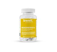 Triple Magnesio Complex Alta Biodisponibilidad con Vitaminas B6 y D3-400Mg - 60 Capsulas - Reduce Cansancio y Fatiga + Alivia Dolor Articulaciones y Músculos | BWELL SUPPLEMENTS