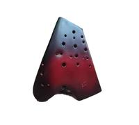 Triple Ocarina Alto Tono C Ocarinas Cerámicas Instrumentos Musicales Profesionales Ofertas Accesorios(Red 1)