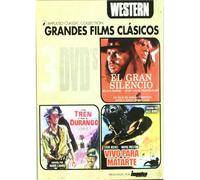 Triple Packs Western 1 :El Gran Silencio+Un Tren Para Durango+Vivo Para Matarte [DVD]